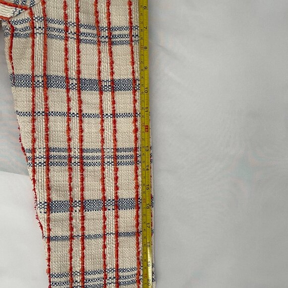 Chico's Orange and Blue Tweed Jacket - Picture 10 of 11